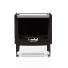   TRODAT Bélyegző, TRODAT "Printy 4913", fekete ház, fekete párnával