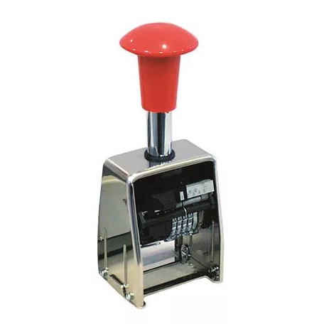 TRODAT Sorszámbélyegző, automata, fém, 6 karakter, TRODAT
