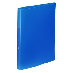   VIQUEL Gyűrűs könyv, 2 gyűrű, 25 mm, A4, PP, VIQUEL "Essentiel", kék