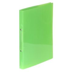   VIQUEL Gyűrűs könyv, 2 gyűrű, 20 mm, A4, PP, VIQUEL "Propyglass", zöld