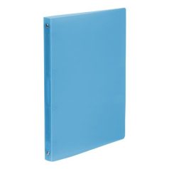   VIQUEL Gyűrűs könyv, 4 gyűrű, 25 mm, A4, PP, VIQUEL "Propyglass", kék