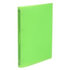   VIQUEL Gyűrűs könyv, 4 gyűrű, 25 mm, A4, PP, VIQUEL "Propyglass", zöld