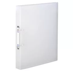   VIQUEL Gyűrűs könyv, 2 gyűrű, 40 mm, A4, maxi, PP, cserélhető címke, VIQUEL "Propyglass", víztiszta