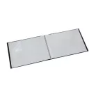 VIQUEL Bemutatómappa, PP, 30 zsebes, A3, fekvő, PP, VIQUEL "Creative Gallery", fekete