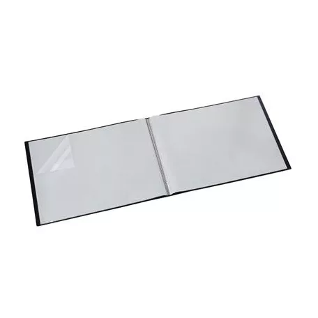 VIQUEL Bemutatómappa, PP, 30 zsebes, A3, fekvő, PP, VIQUEL "Creative Gallery", fekete