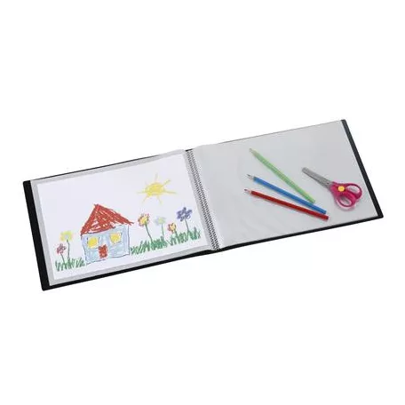 VIQUEL Bemutatómappa, PP, 30 zsebes, A4, fekvő, PP, VIQUEL "Creative Gallery"