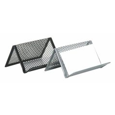   VICTORIA OFFICE Névjegytartó, fémhálós, VICTORIA OFFICE, fekete