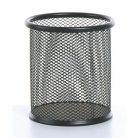 VICTORIA OFFICE Írószertartó, fémhálós, VICTORIA OFFICE, fekete