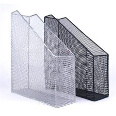   VICTORIA OFFICE Iratpapucs, fémhálós, VICTORIA OFFICE, fekete