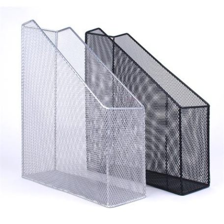 VICTORIA OFFICE Iratpapucs, fémhálós, VICTORIA OFFICE, fekete