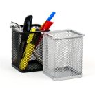 VICTORIA OFFICE Írószertartó, fémhálós, szögletes, VICTORIA OFFICE, fekete