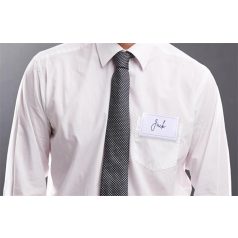   VICTORIA OFFICE Névkitűző, csíptetővel és tűvel, 88x54 mm, VICTORIA OFFICE