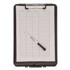 MAUL Felírótábla, A4, műanyag, tárolórekesszel, MAUL, fekete