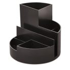 MAUL Írószertartó, újrahasznosított, MAUL "Roundbox", fekete