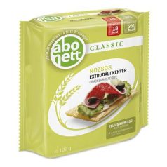 ABONETT Extrudált kenyér, ABONETT, 100 g, rozsos