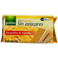 GULLÓN Nápolyi, cukormentes, 60 g, GULLÓN, vaníliás