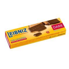   LEIBNIZ Keksz, 125g, LEIBNIZ "Choco", étcsokoládés
