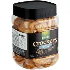   GULLÓN Kréker, 250 g, GULLÓN "Cracker", chia magos-quinoás