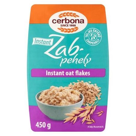 CERBONA Zabpehely, 450 g, CERBONA, instant