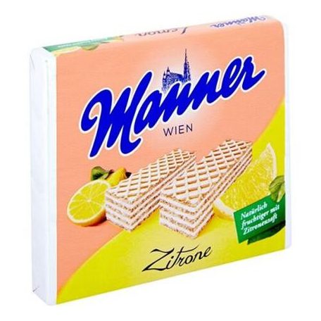 MANNER Citromos ostya, 75 g, MANNER