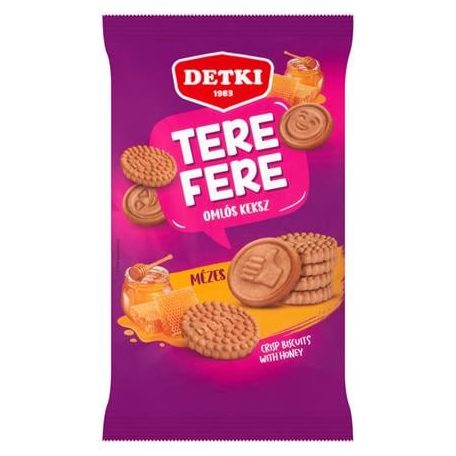 DETKI Omlós keksz, 180 g, DETKI "Tere-Fere", mézes
