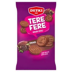   DETKI Omlós keksz, 180 g, DETKI "Tere-Fere", kakaós