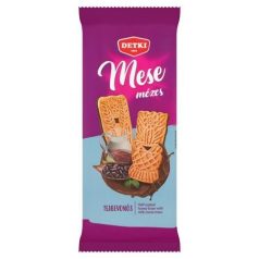   DETKI Mézes linzer, 180 g, DETKI "Mese", kakaós tejbevonómasszával félig mártva