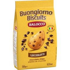   BALOCCO Reggeliző keksz, 350 g BALOCCO "Gioccolotti", csokoládé darabokkal