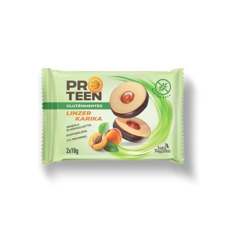 PROTEEN Linzer, gluténmentes, 2x18 g, PROTEEN