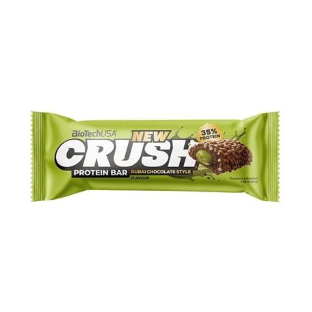 BIOTECH USA Fehérjeszelet, 45g, BIOTECH USA "Crush protein bar", dubai csokoládé stílusú