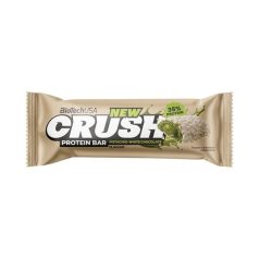   BIOTECH USA Fehérjeszelet, 45g, BIOTECH USA "Crush protein bar", pisztácia-fehércsokoládé
