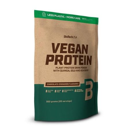 BIOTECH USA Táplálékkiegészítő, 500g, vegán, BIOTECH USA, csokoládé-fahéj
