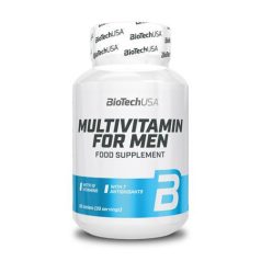   BIOTECH USA Multivitamin, 60 tabletta, férfiaknak, BIOTECH USA