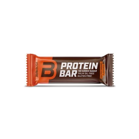 BIOTECH USA Fehérjeszelet, gluténmentes, 70g, BIOTECH USA, sós karamell