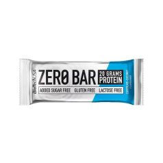   BIOTECH USA Fehérjeszelet, gluténmentes, 50g, BIOTECH USA "Zero Bar", csokoládé-kókusz