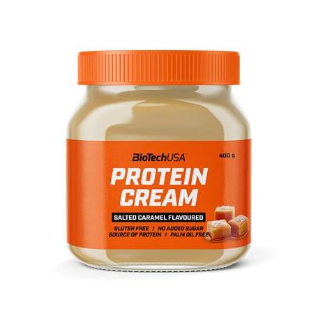 BIOTECH USA Sós karamellkrém, BIOTECH USA "Protein Cream", 400 g