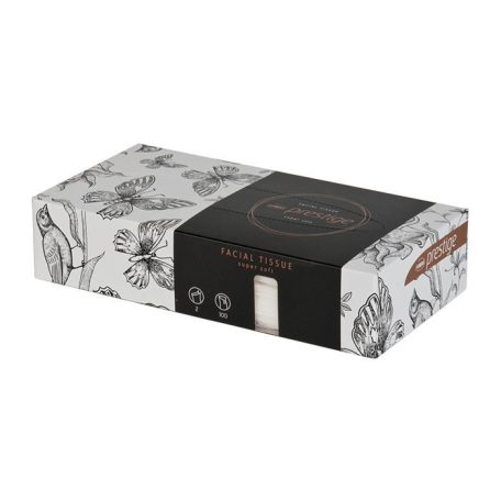 Kozmetikai kendő, 2 rétegű, 100 lapos, "Satino by Wepa"