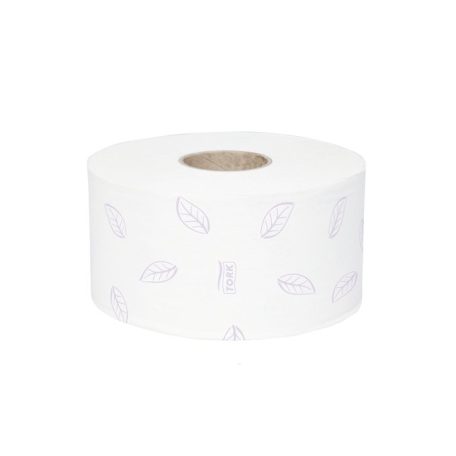 TORK Toalettpapír, T2 rendszer, 3 rétegű, 18,7 cm ámérő, Premium, TORK "Mini Jumbo", fehér