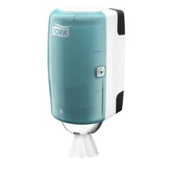   TORK Kéztörlő adagoló, belsőmag-adagolás, M1 rendszer, Performance, TORK "Mini", fehér/türkiz