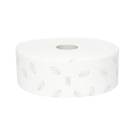 TORK Toalettpapír, T1 rendszer, 2 rétegű, 26 cm átmérő, Advanced, TORK "Jumbo", fehér