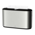 TORK Kéztörlő adagoló, pultra tehető, H2 rendszer, Image Line, TORK "Xpress Multifold", rozsdamentes