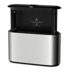 TORK Kéztörlő adagoló, pultra tehető, H2 rendszer, Image Line, TORK "Xpress Multifold", rozsdamentes