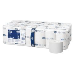   TORK Toalettpapír, T7 rendszer, 1 rétegű, 13,1 cm átmérő, Universal, TORK " Mid-size", fehér