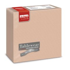   FATO Szalvéta, 1/4 hajtogatott, 40x40 cm, FATO "Airlaid Shade", cappuccino