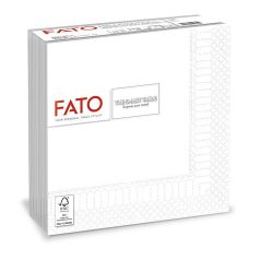   FATO Szalvéta, 1/4 hajtogatott, 33x33 cm, FATO "Smart Table", fehér