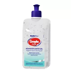   BRADO Kézfertőtlenítő gél, alkoholos, pumpás, 500 ml, BRADOLIFE