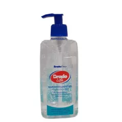   BRADO Kézfertőtlenítő gél, alkoholos, pumpás, 500 ml, BRADOLIFE