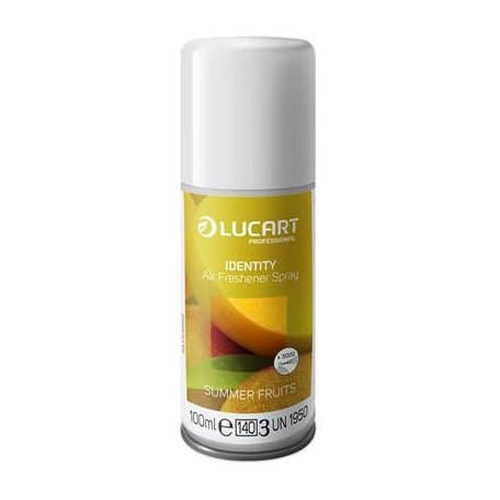 LUCART Illatosító spray utántöltő, LUCART "Identity Air Freshener", Summer Fruits