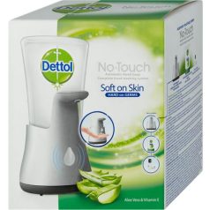  DETTOL Folyékony szappan adagoló, szenzoros, Aloe Vera és E vitamin utántöltővel, DETTOL