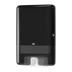   TORK Kéztörlő adagoló, Interfold hajtogatás, H2 rendszer, Elevation, TORK "Xpress Multifold", fekete